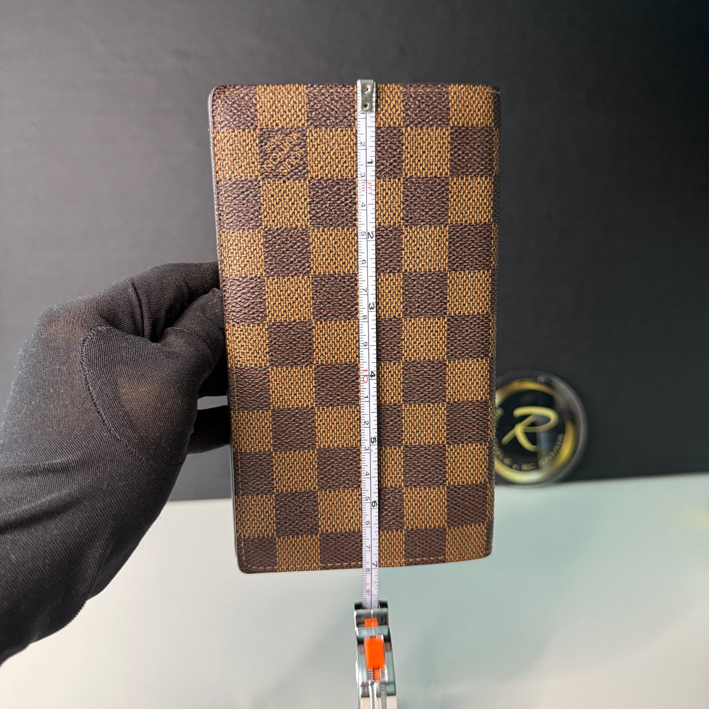 Louis Vouitton Brazza Damier Ebene Long Wallet