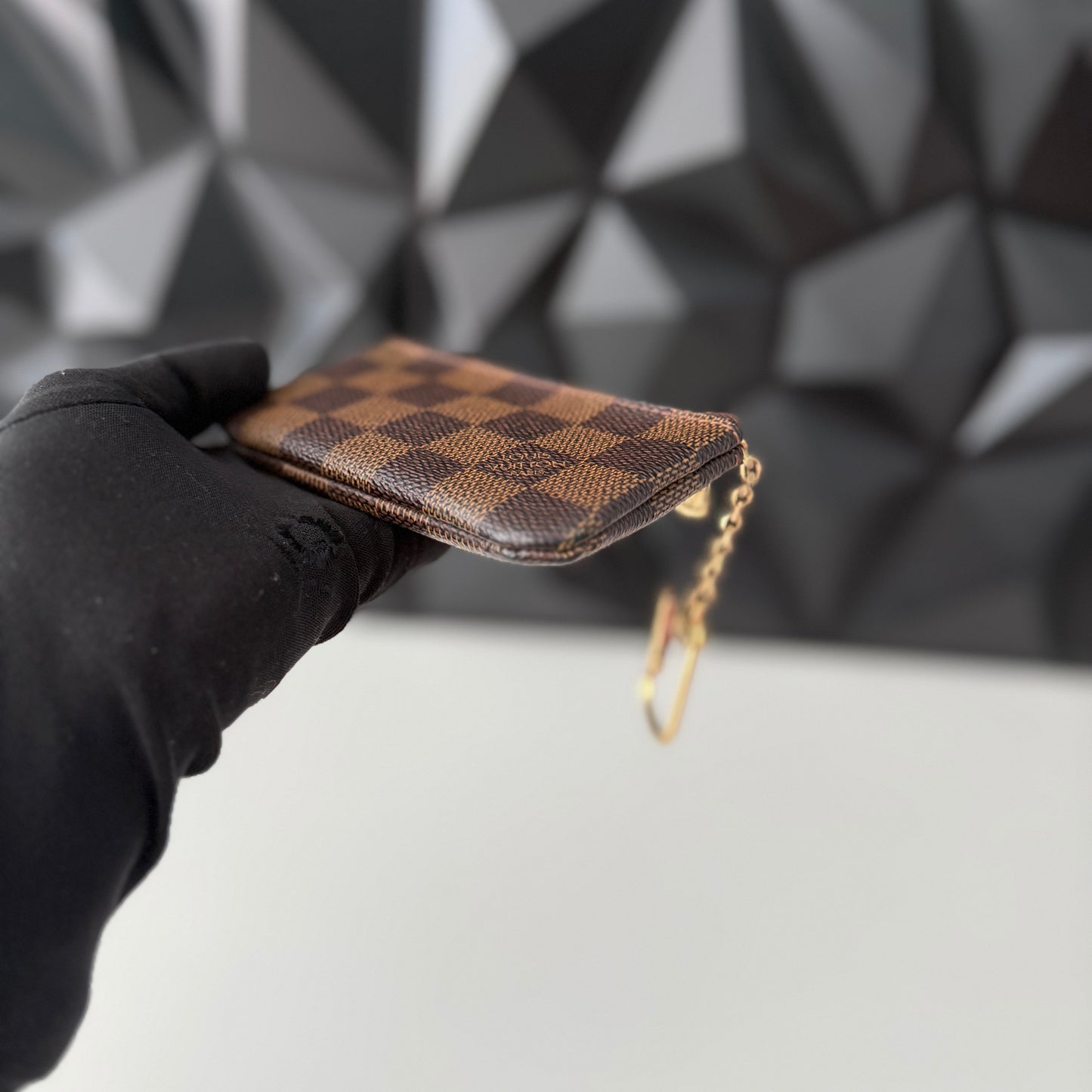 Louis Vuitton Damier Ebene Key Cles