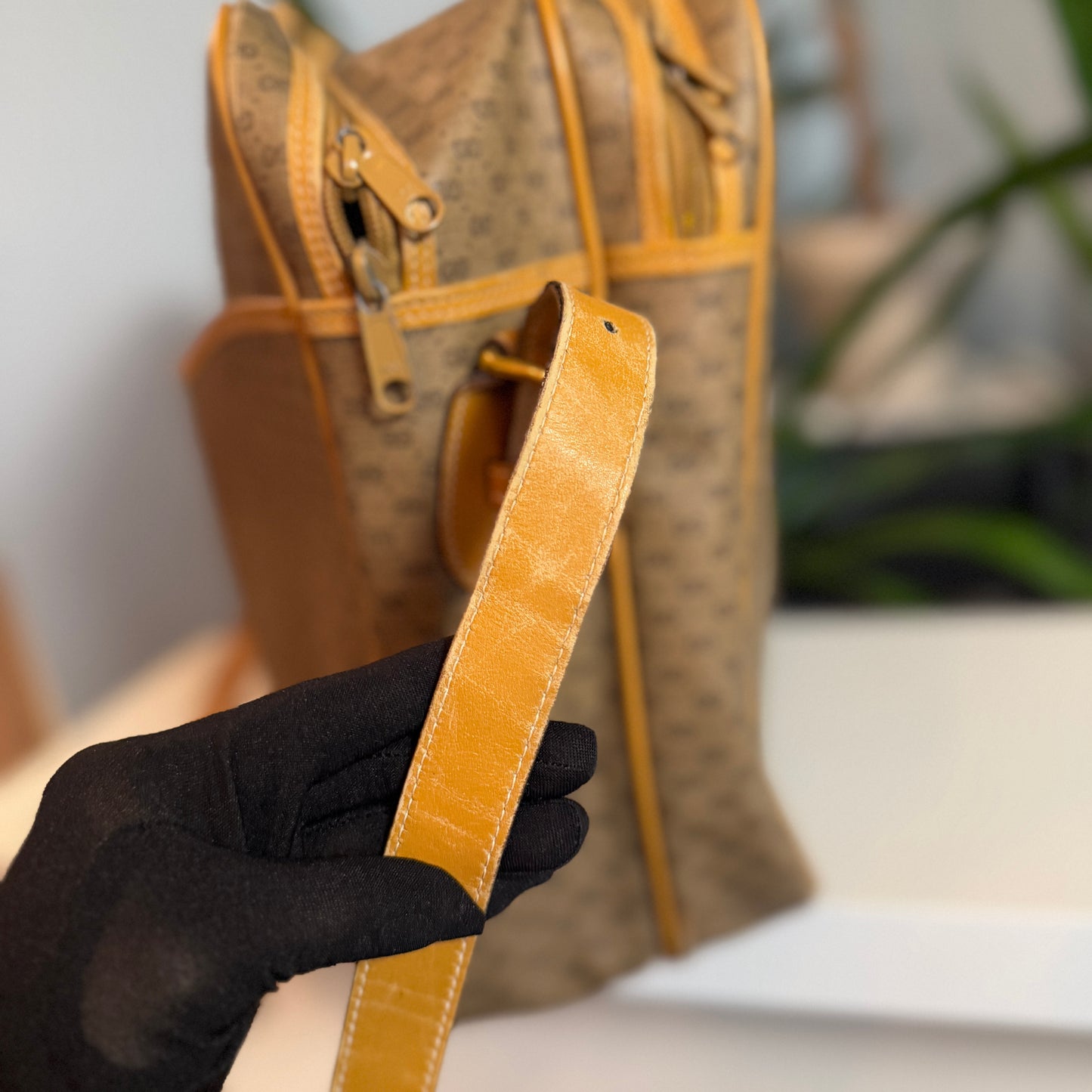 Vintage Gucci Sherry Line Luggage