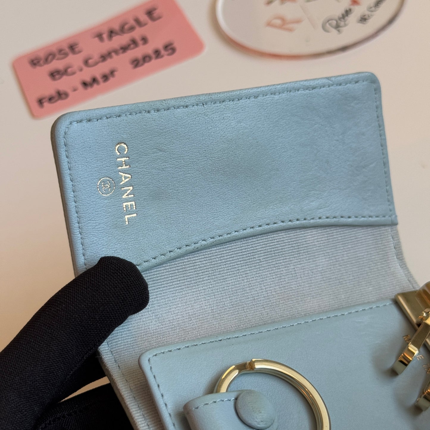 Chanel Camellia Key Cles