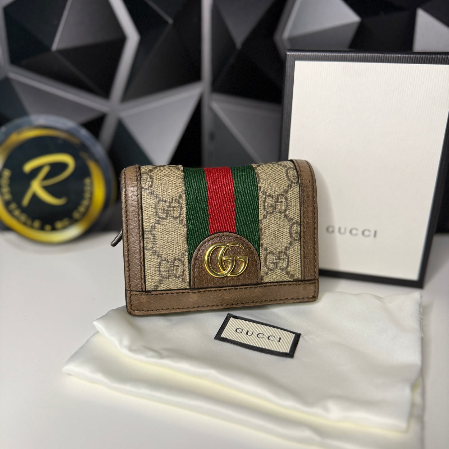 Gucci Supreme Ophidia Card Wallet