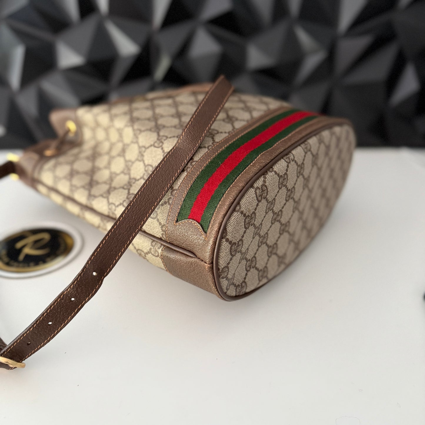 Gucci Sherry Line Bucket Bag