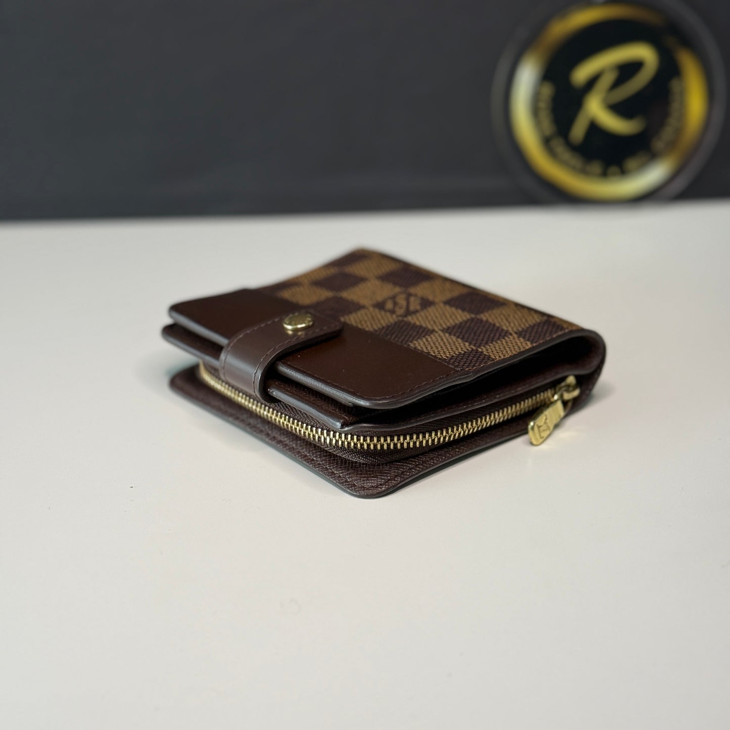 Louis Vuitton Damier Ebene Compact Wallet