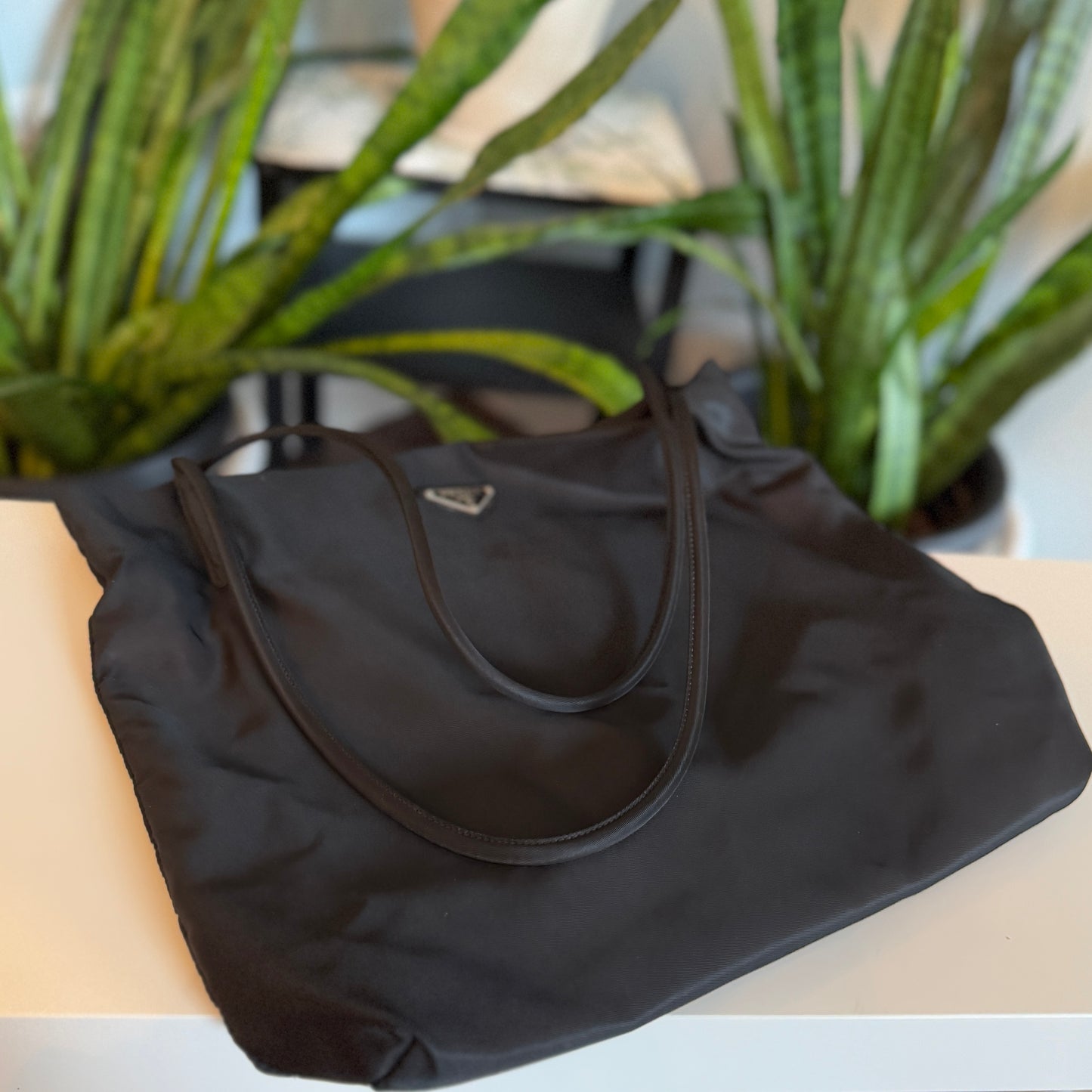Prada Nylon Tote Bag
