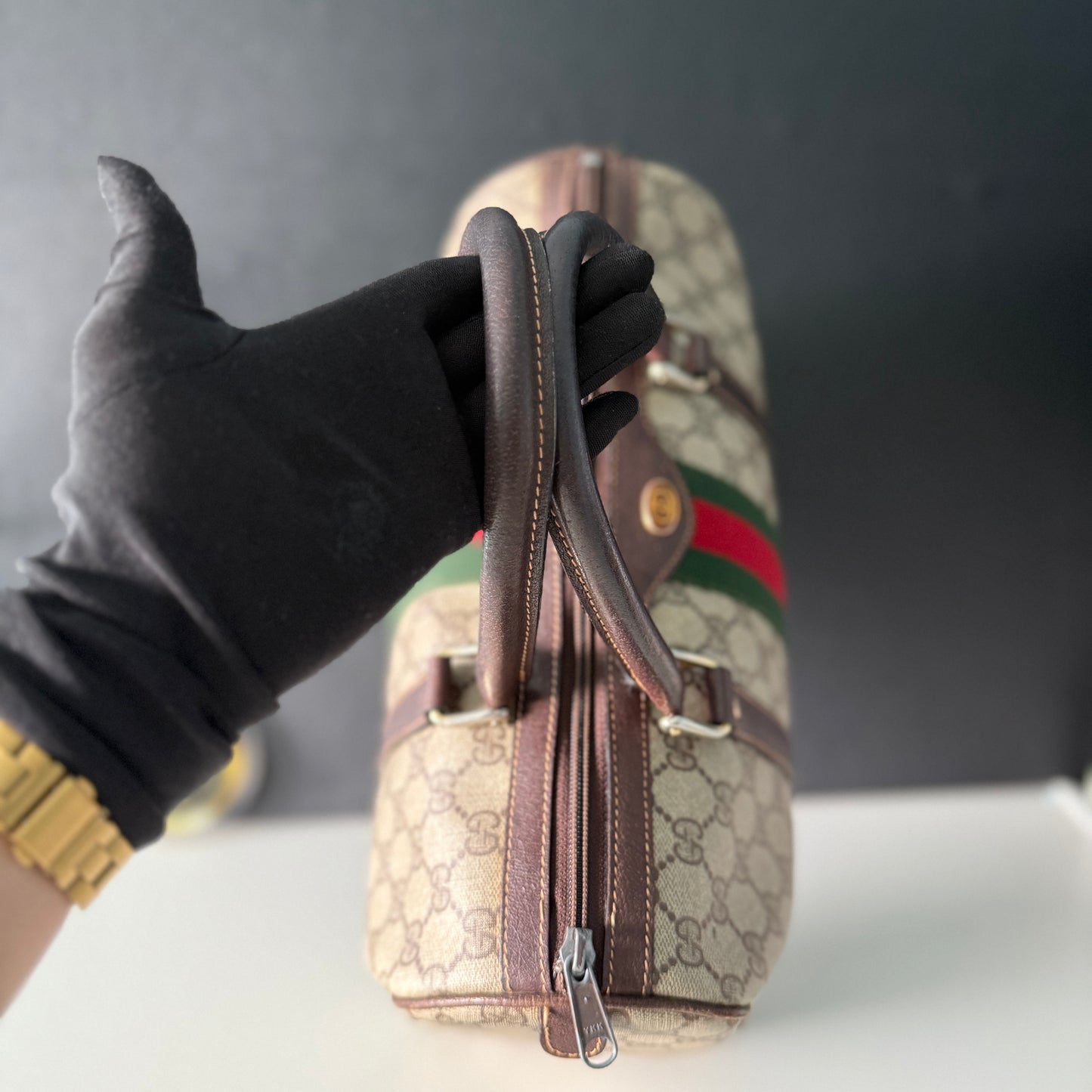 Gucci Sherry Line Boston Bag
