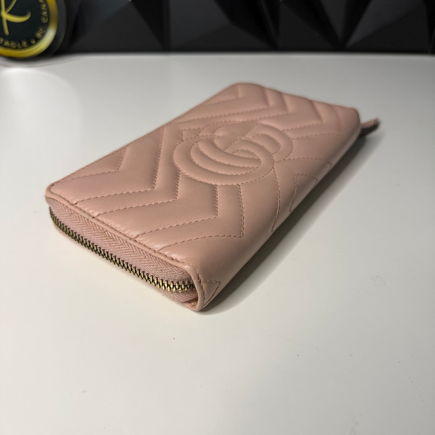 Gucci Marmont Zippy Long Wallet