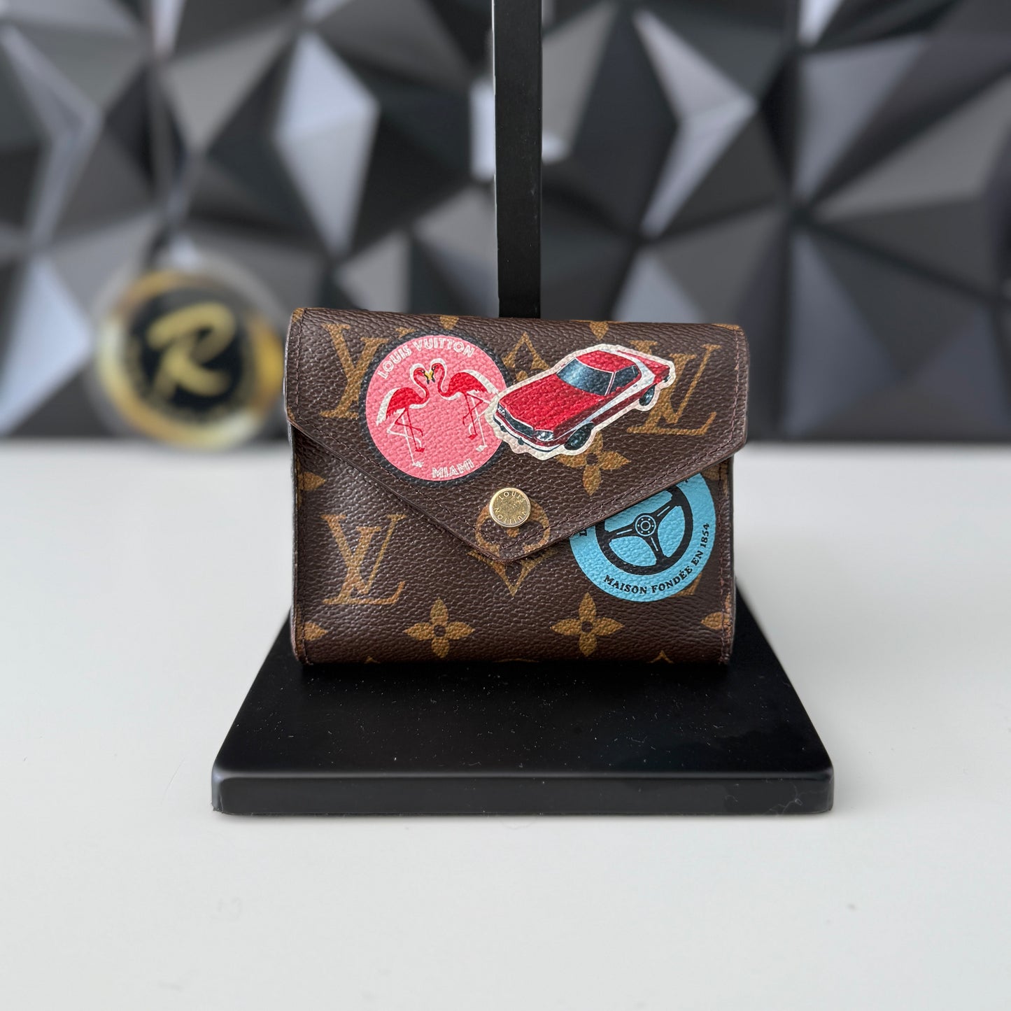 Louis Vuitton World Tour Victorine Wallet, limited edition