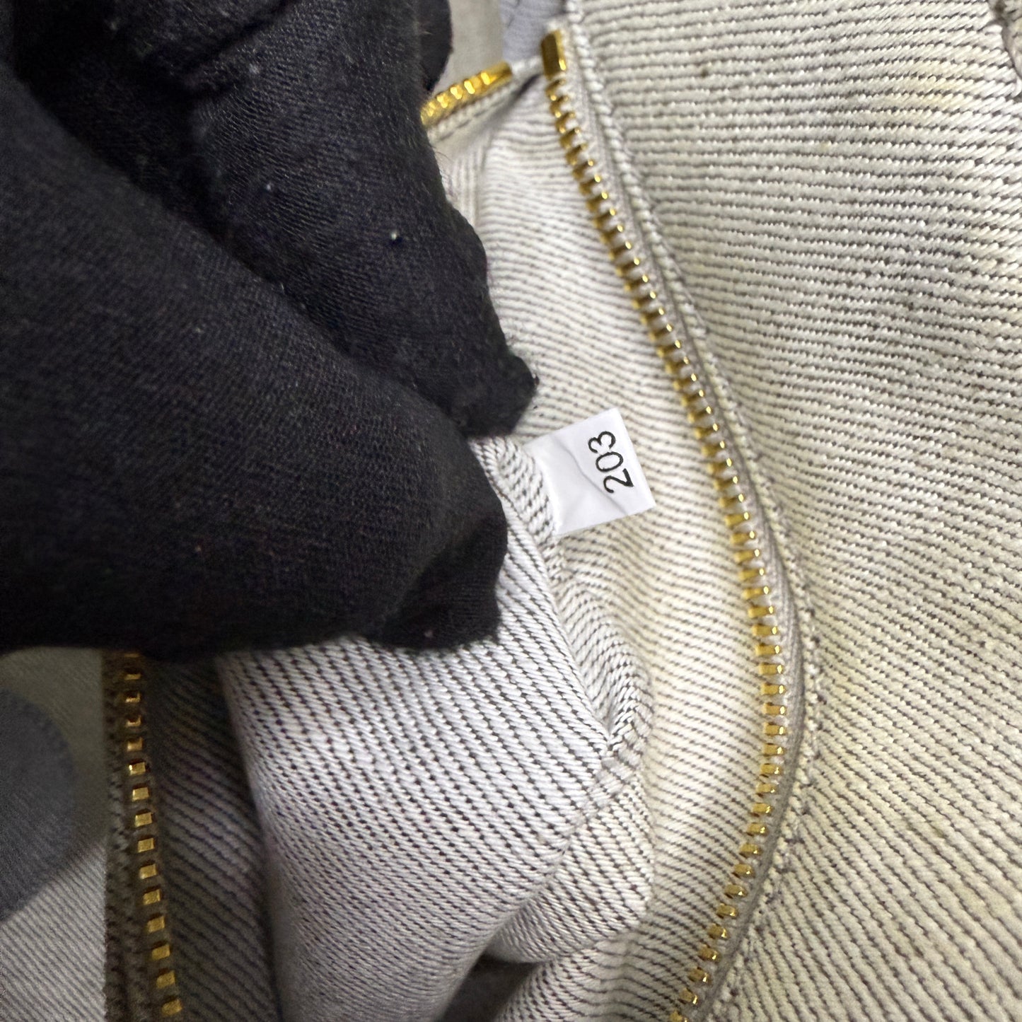 Prada Canapa Gray Denim, Large