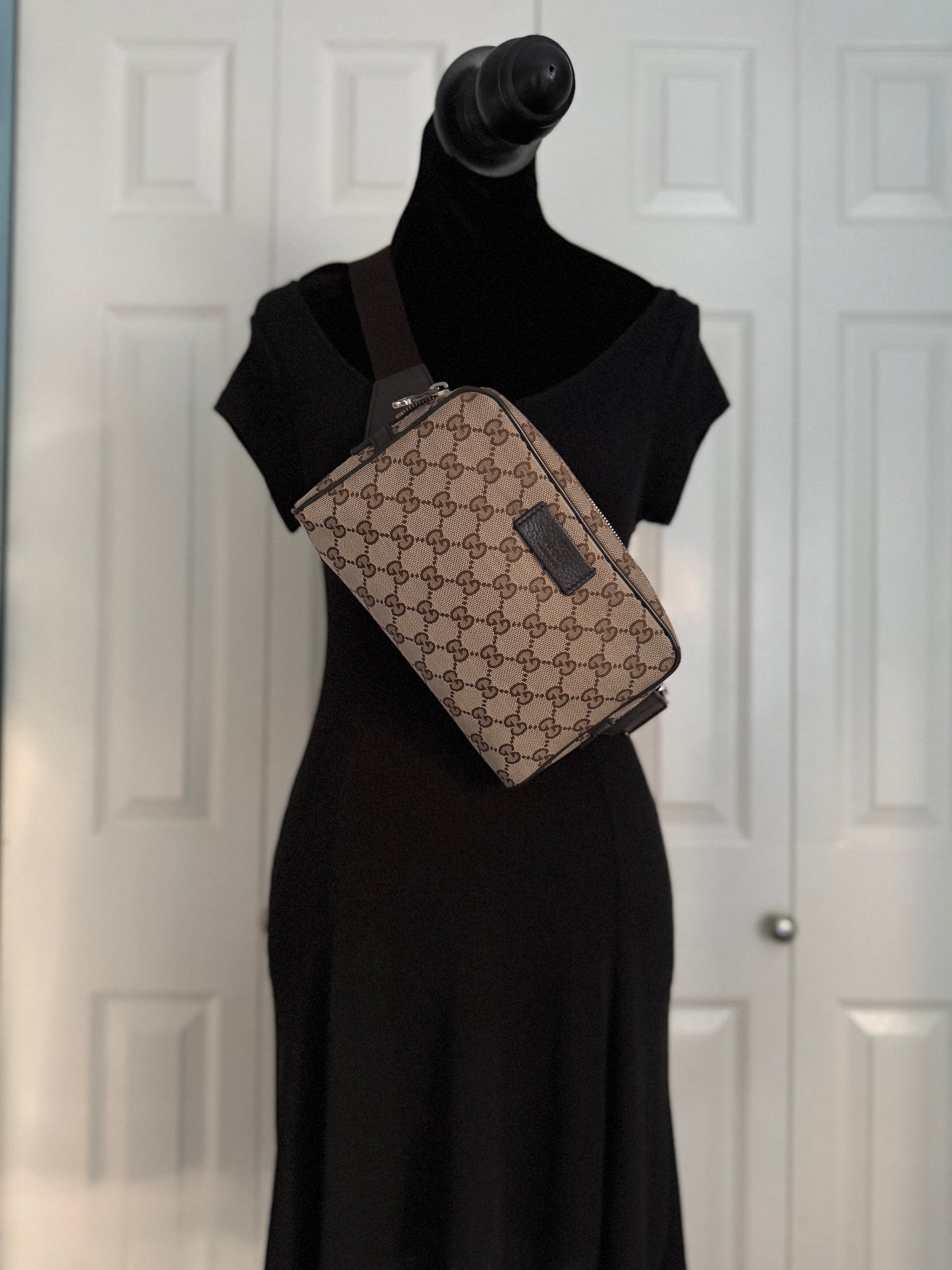 Gucci Canvas Belt Bag / Bumbag