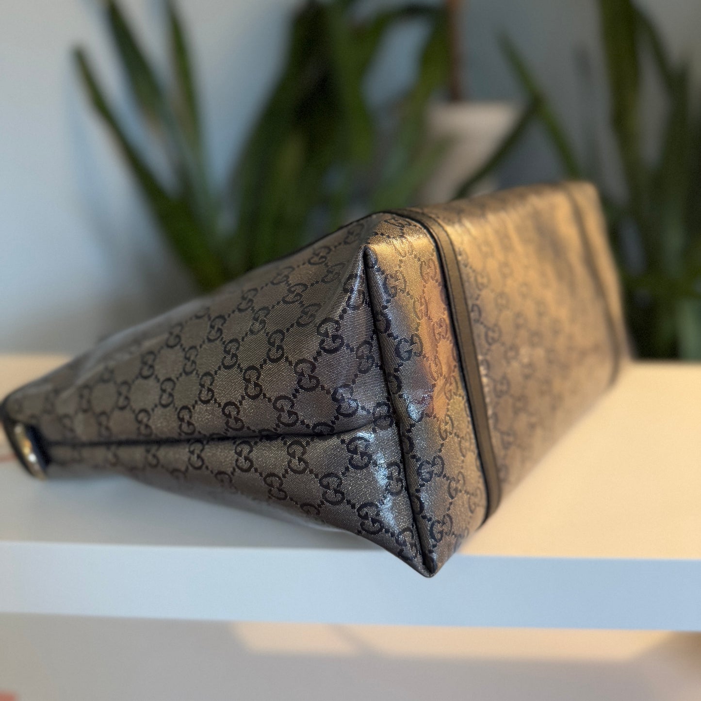 Gucci Crystal & Black Tote