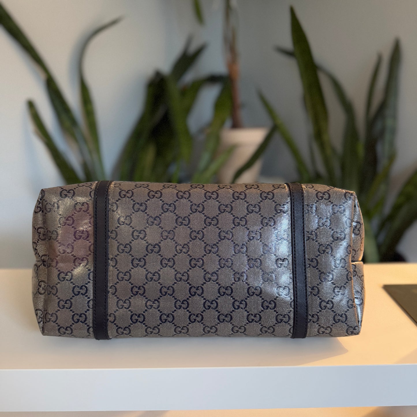 Gucci Crystal & Black Tote