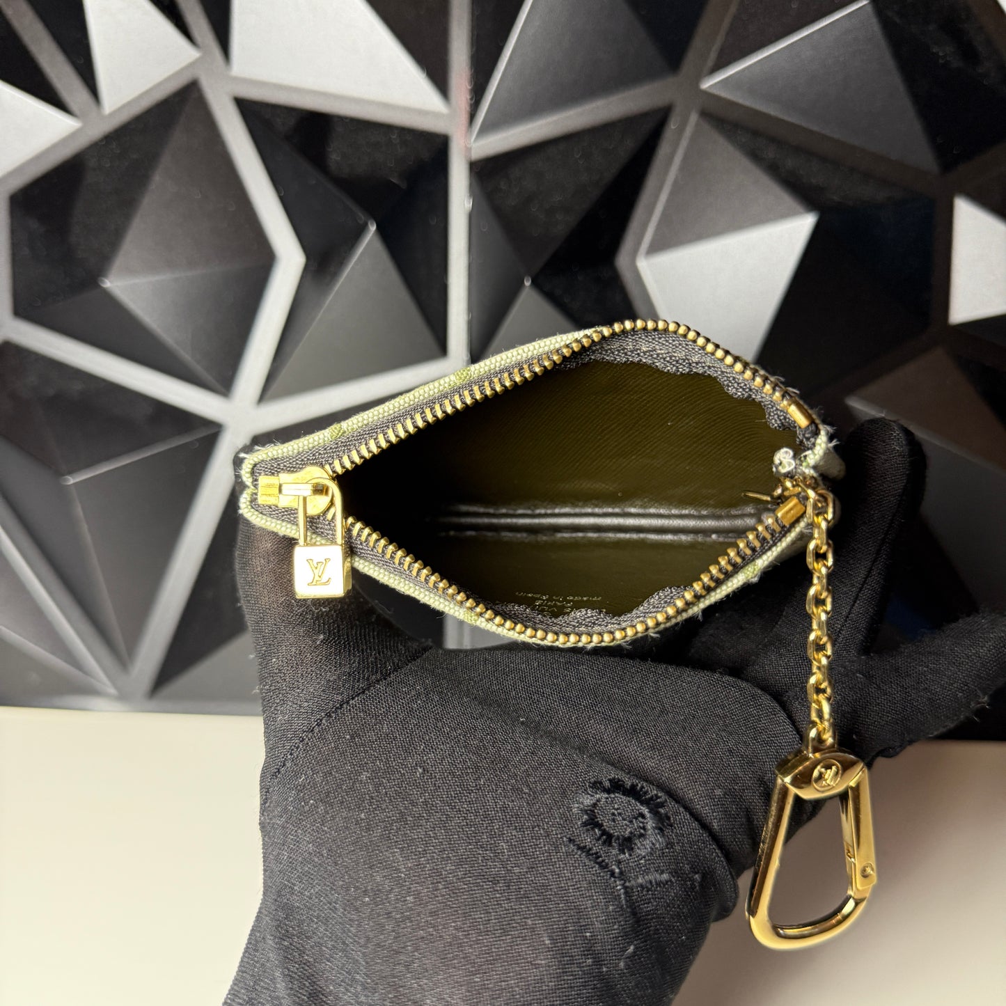 Louis Vuitton Mini Lin Key Cles