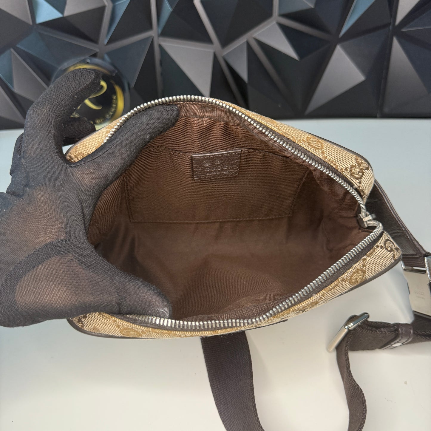 Gucci Canvas Belt Bag / Bumbag