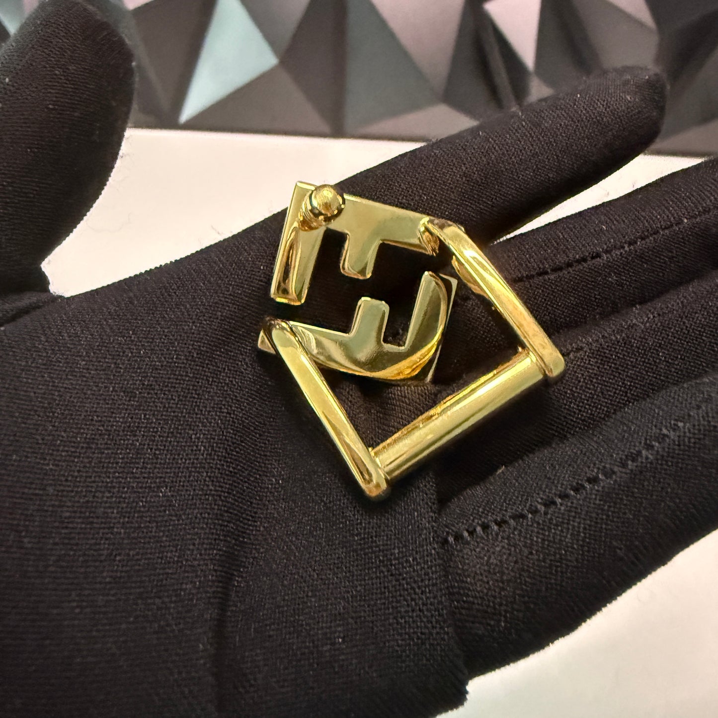 Fendi Reversible Logo Dress Belt