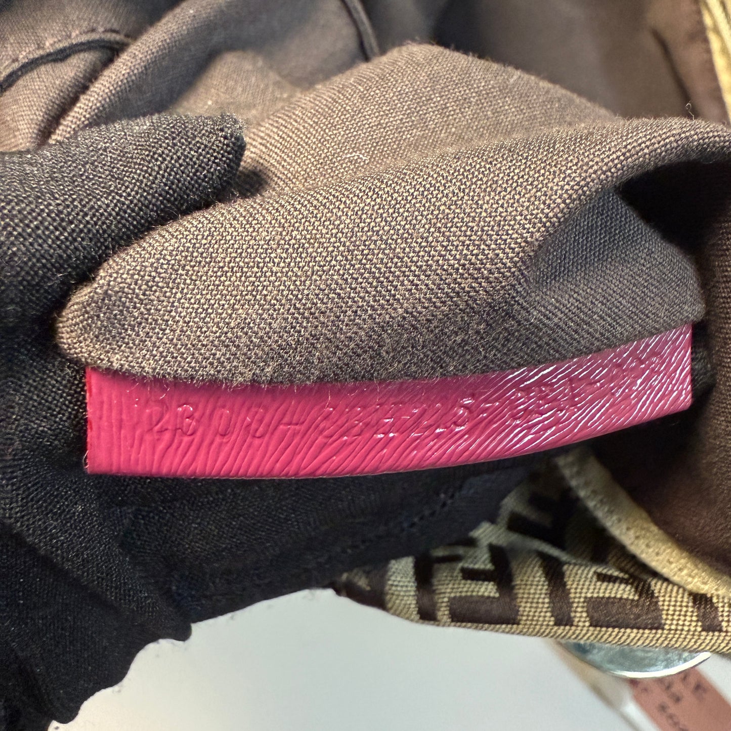 Fendi Zucchino Canvas Superstar Tote