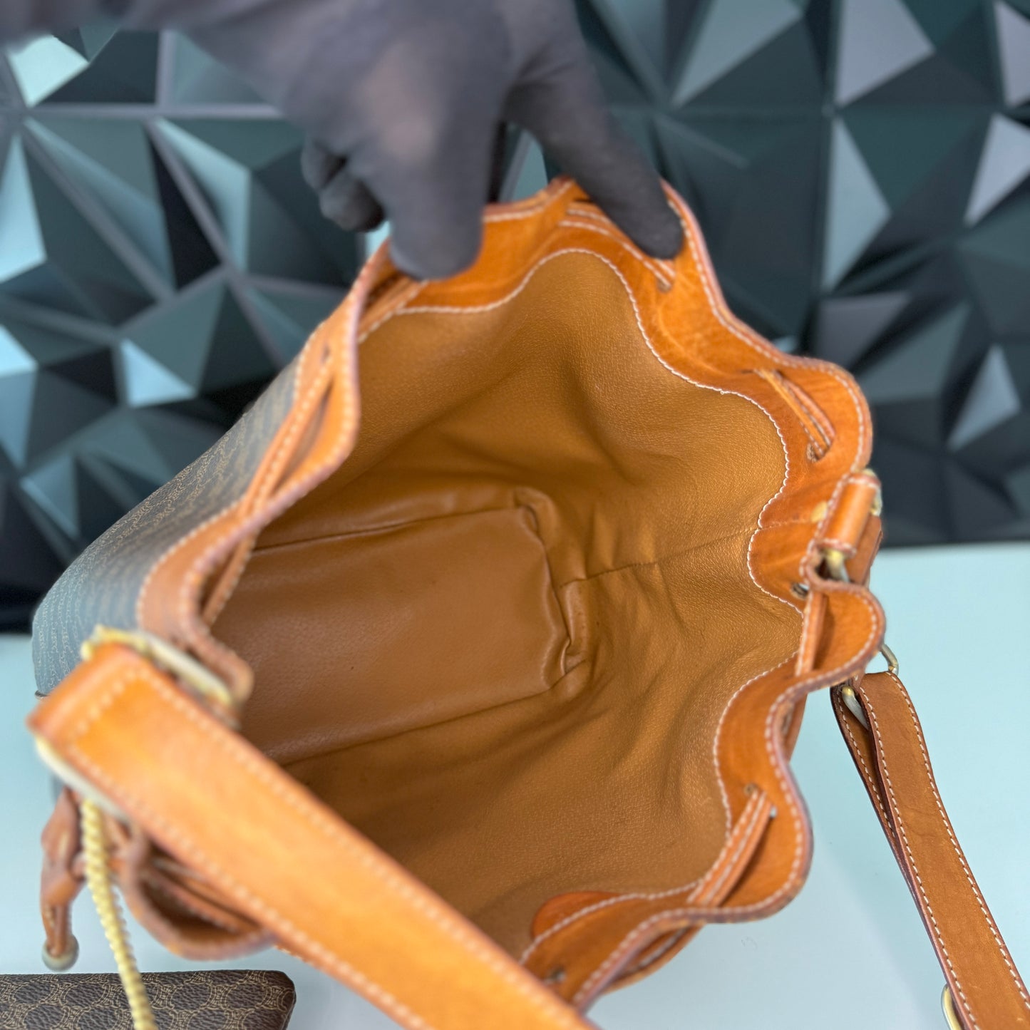 Celine Bucket Bag with pouch