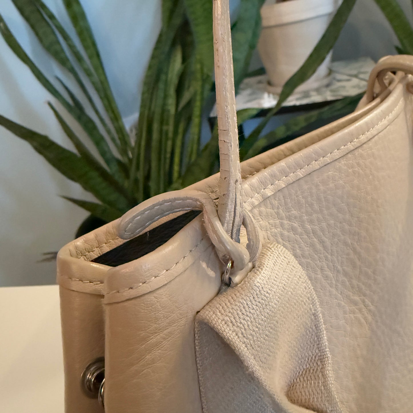 Balenciaga Calfskin Leather XS Cabas 2-way Tote / Crossbody