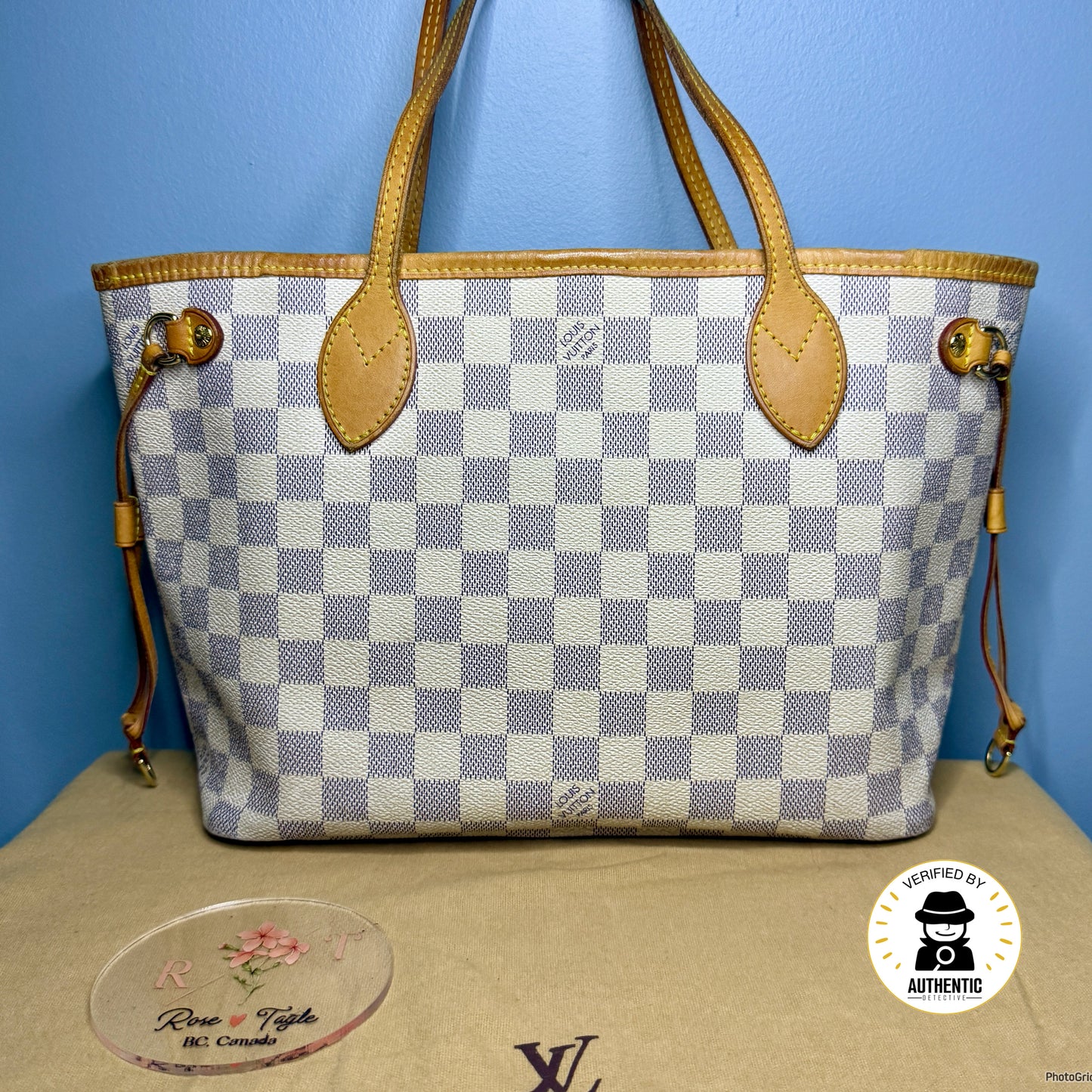 Louis Vuitton Neverfull Azur PM