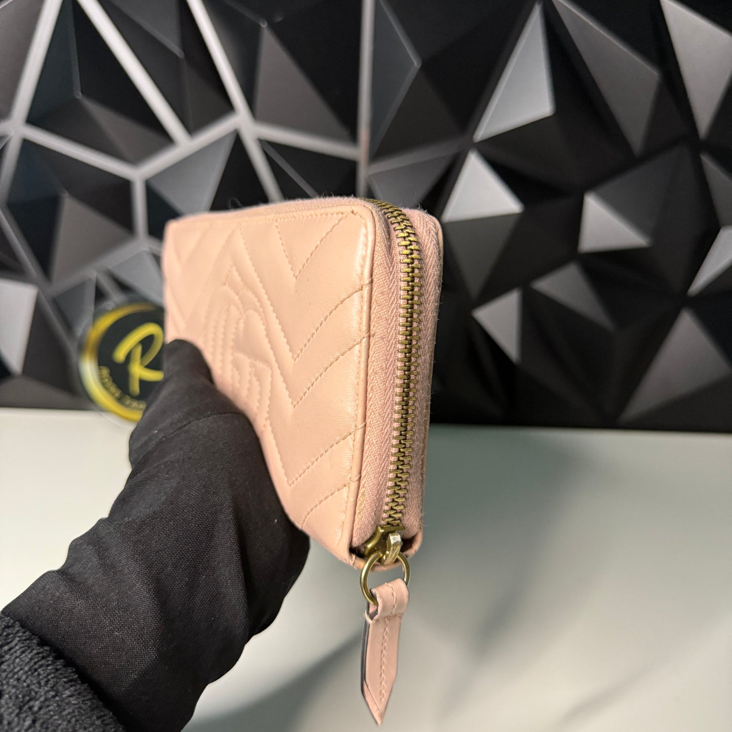 Gucci Marmont Zippy Long Wallet