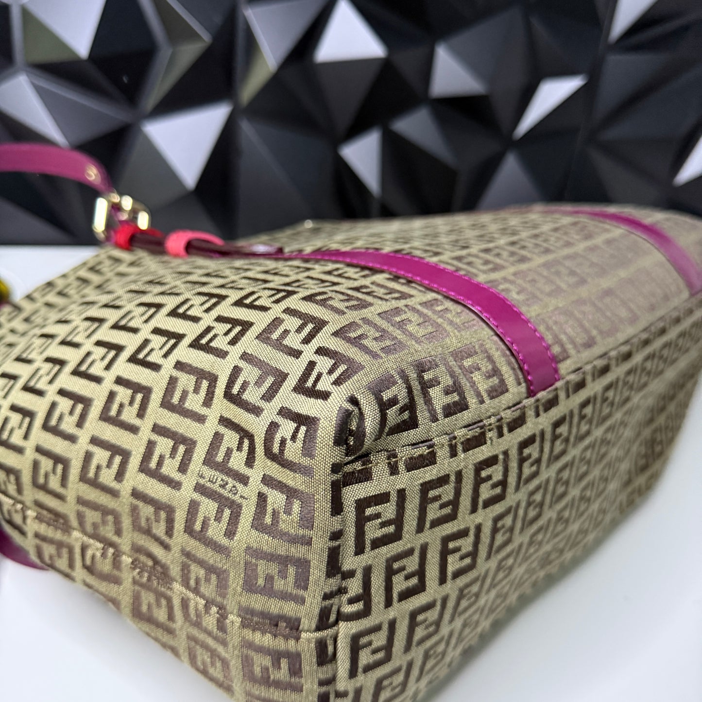 Fendi Zucchino Canvas Superstar Tote