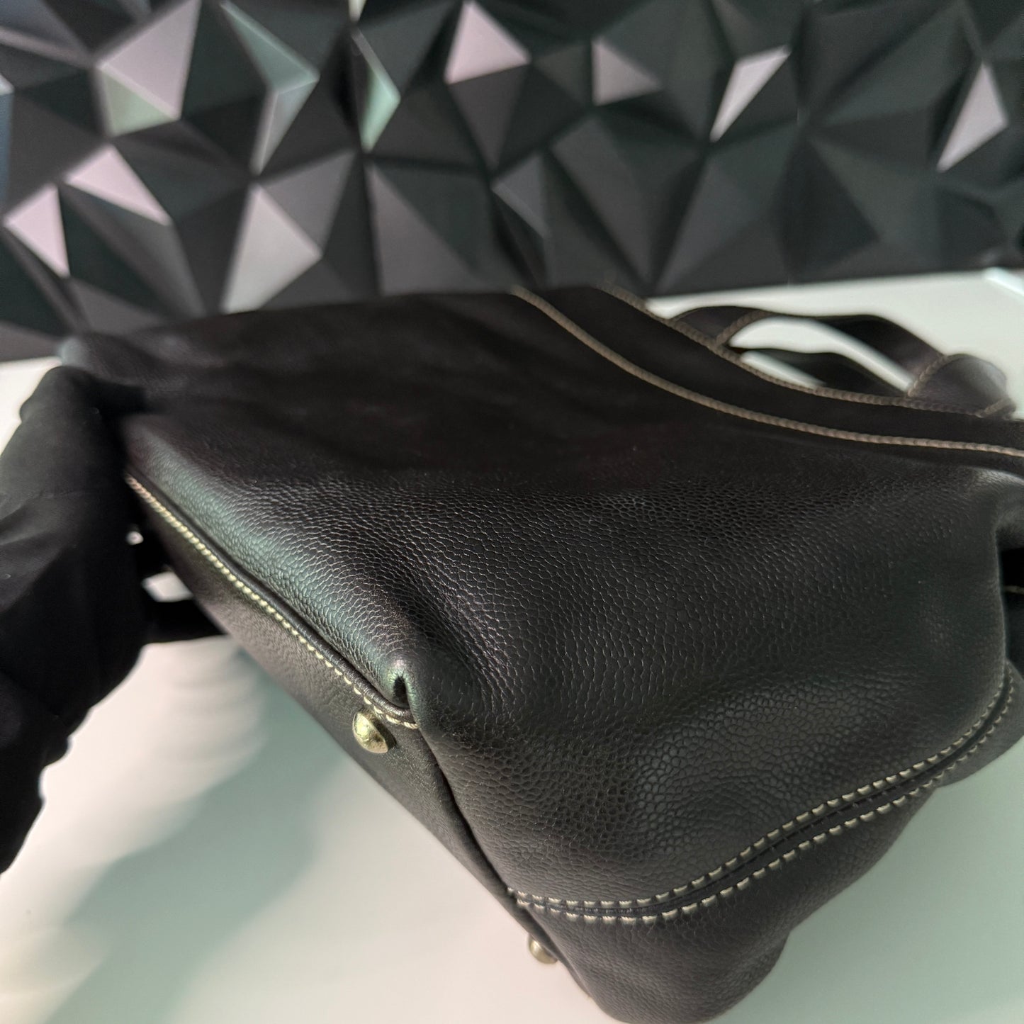Chanel Caviar Leather 2-way Tote