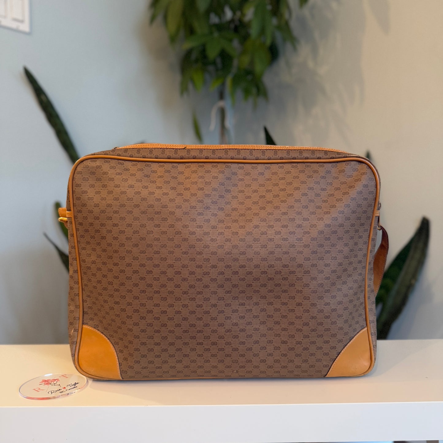Vintage Gucci Sherry Line Luggage