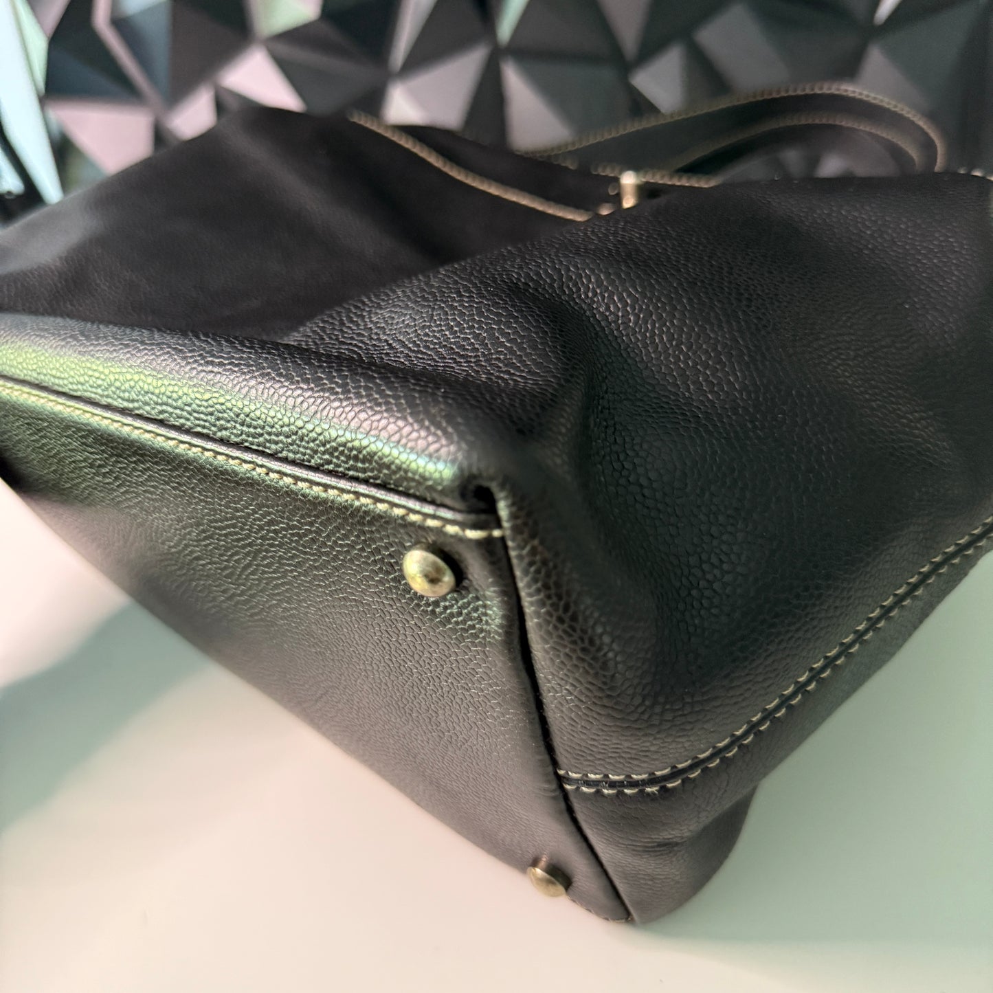 Chanel Caviar Leather 2-way Tote