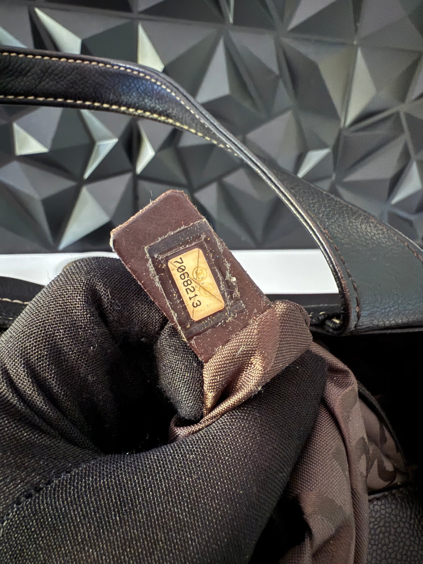 Chanel Caviar Leather 2-way Tote