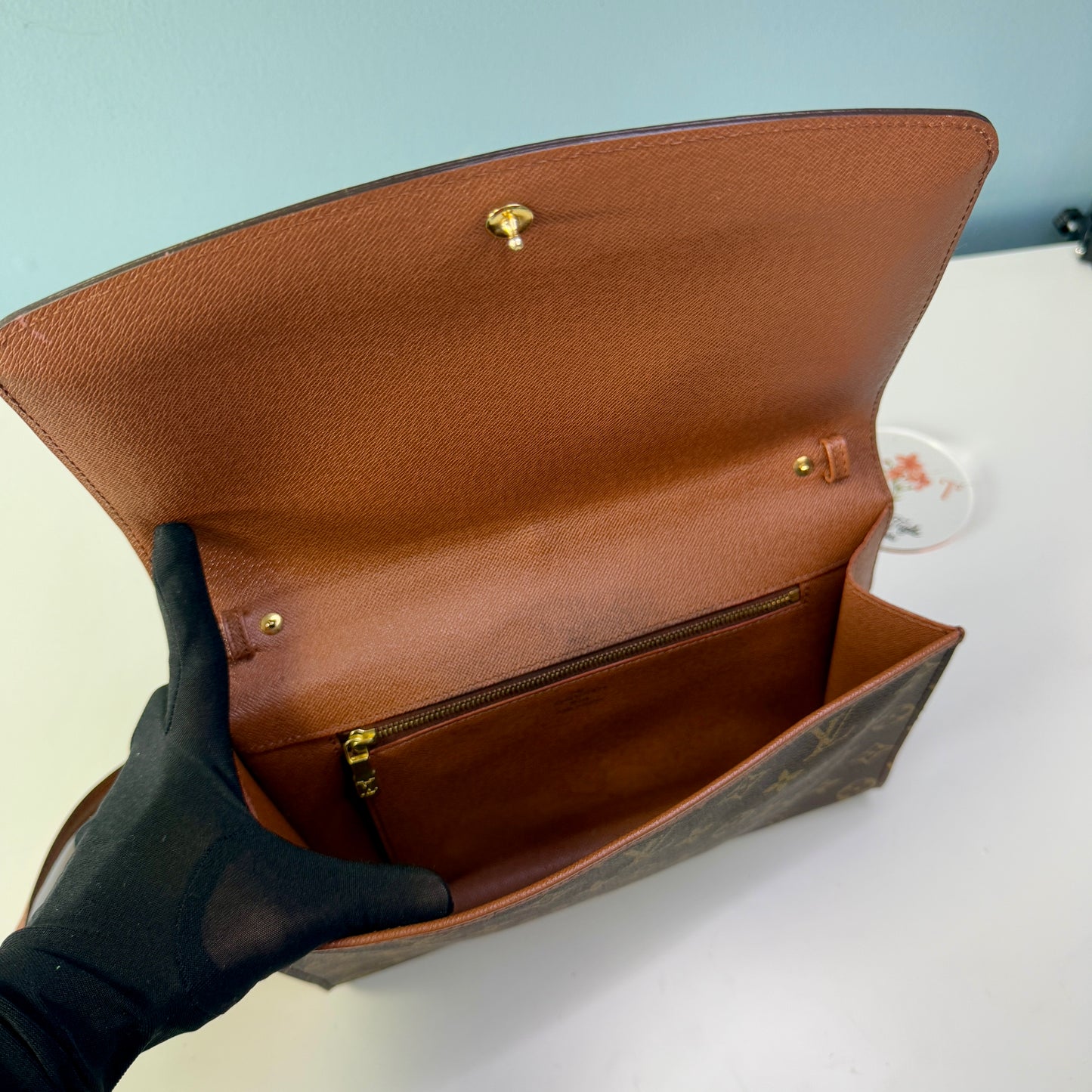 Louis Vuitton Bordeaux 2-way crossbody/clutch bag
