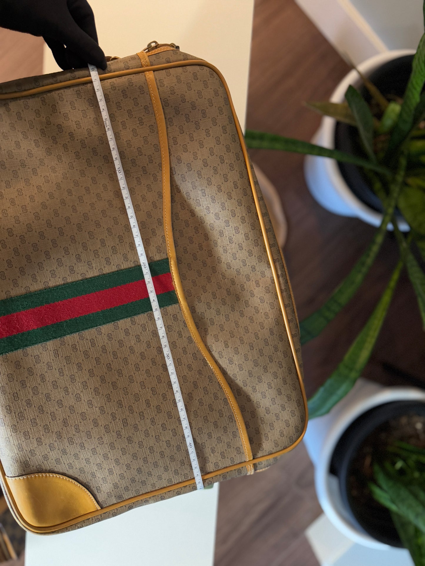 Vintage Gucci Sherry Line Luggage