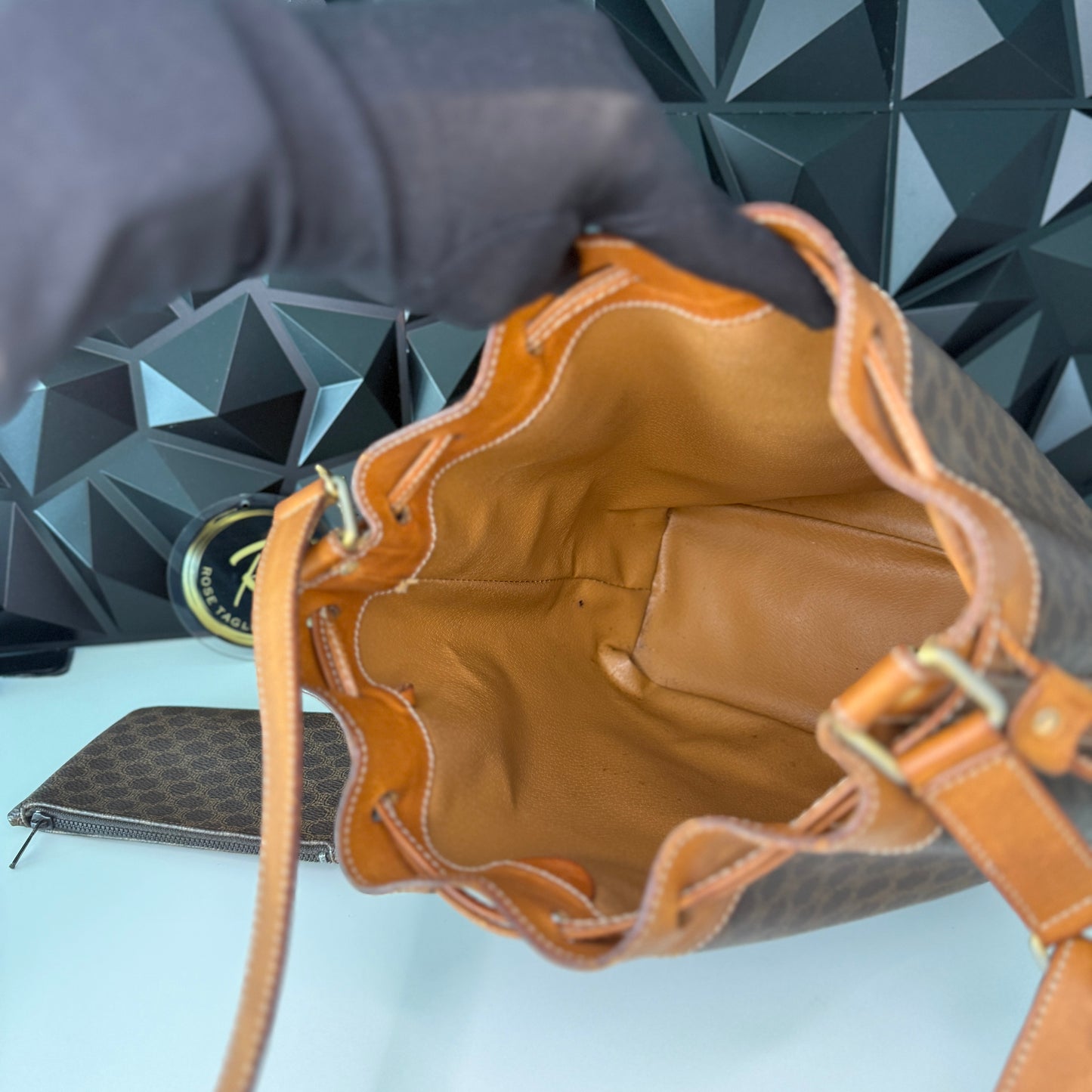 Celine Bucket Bag with pouch