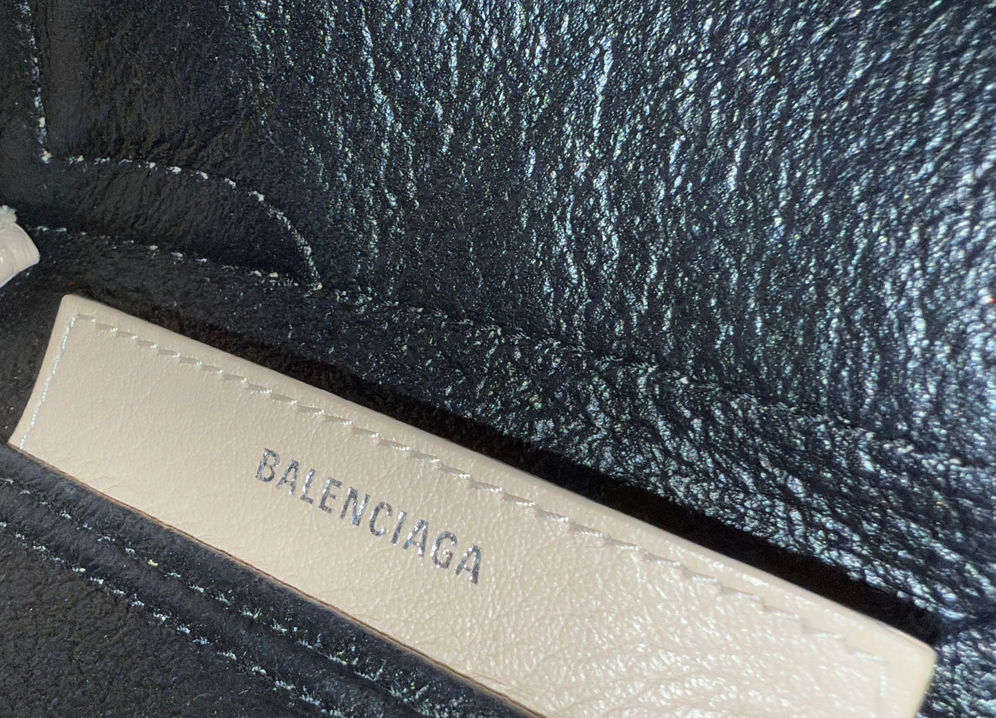 Balenciaga Calfskin Leather XS Cabas 2-way Tote / Crossbody