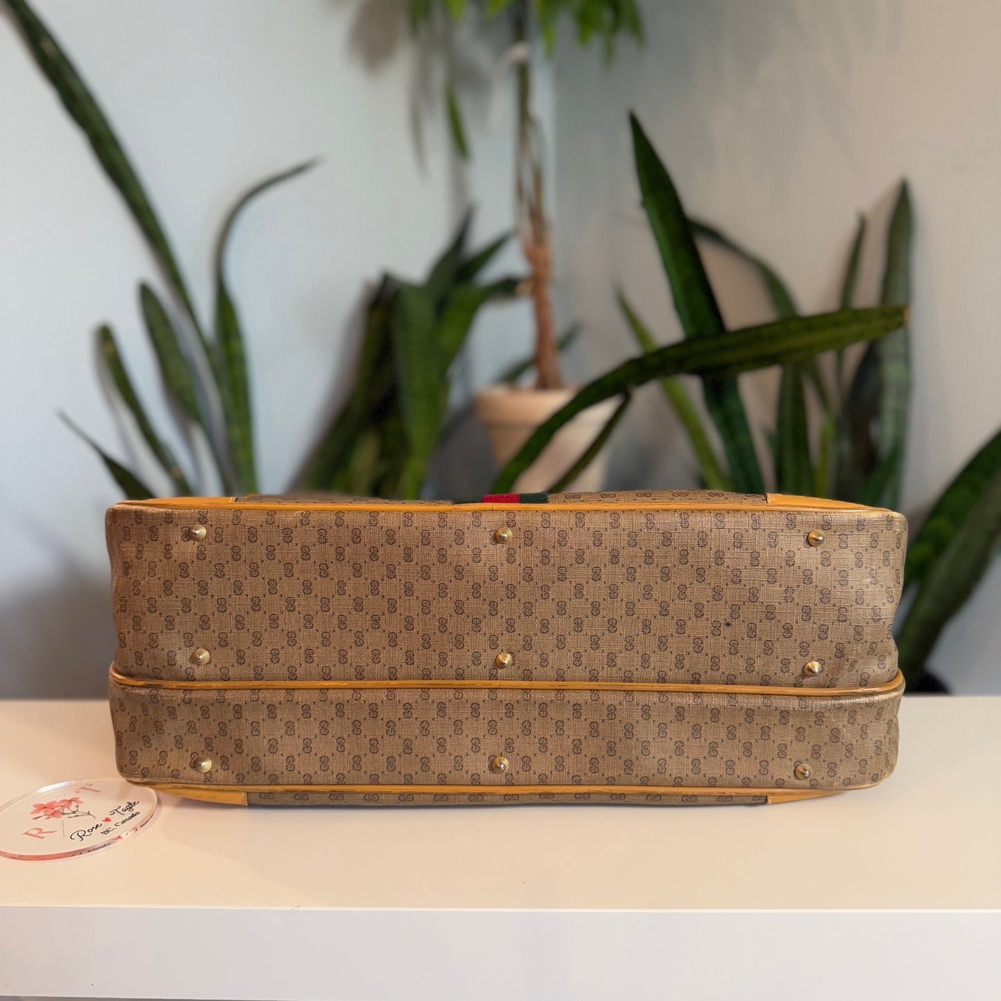 Vintage Gucci Sherry Line Luggage