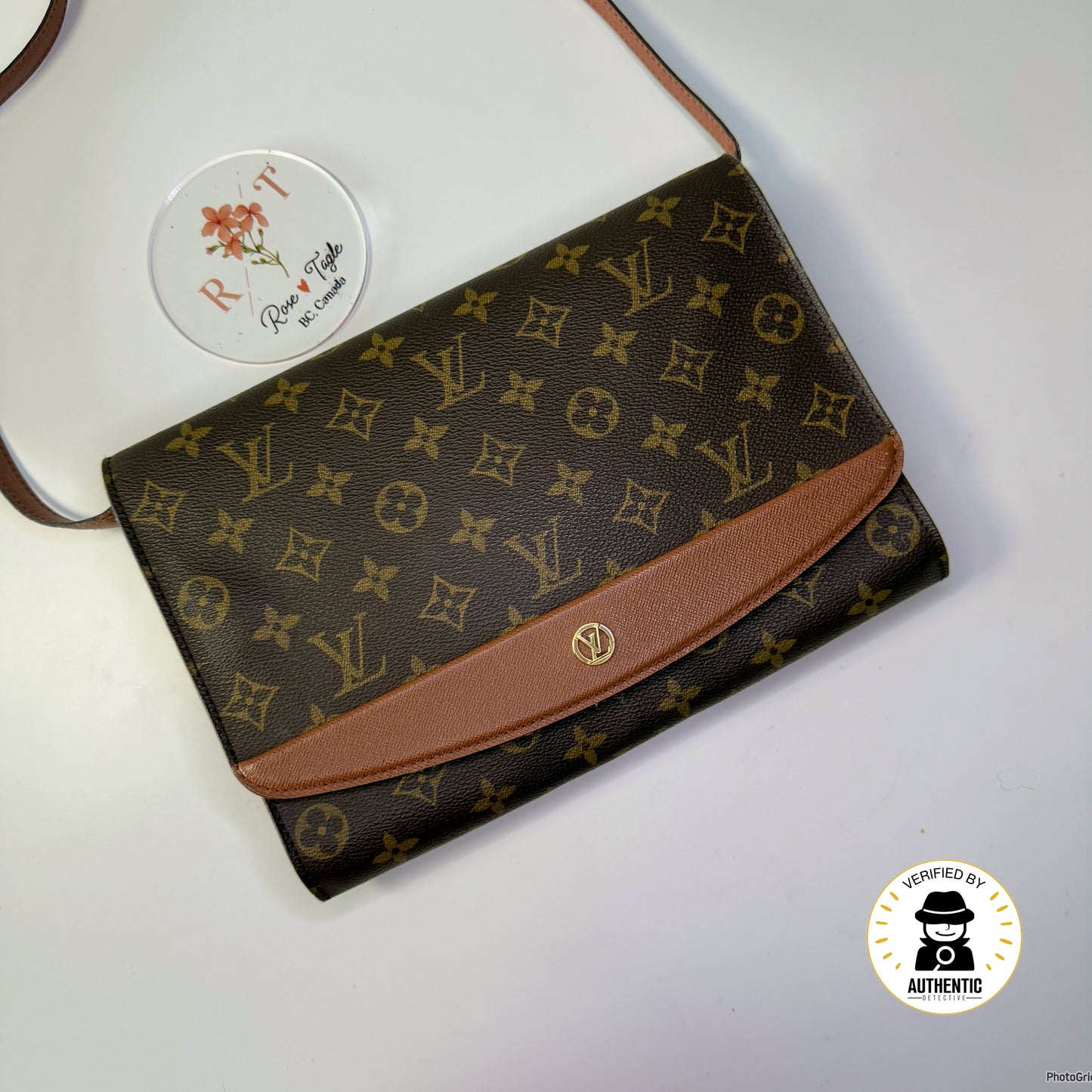 Louis Vuitton Bordeaux 2-way crossbody/clutch bag