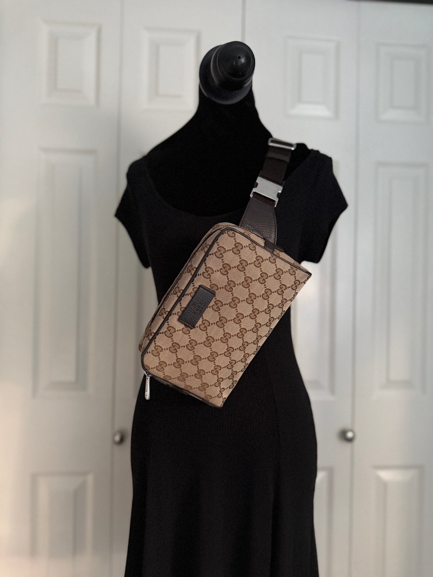 Gucci Canvas Belt Bag / Bumbag