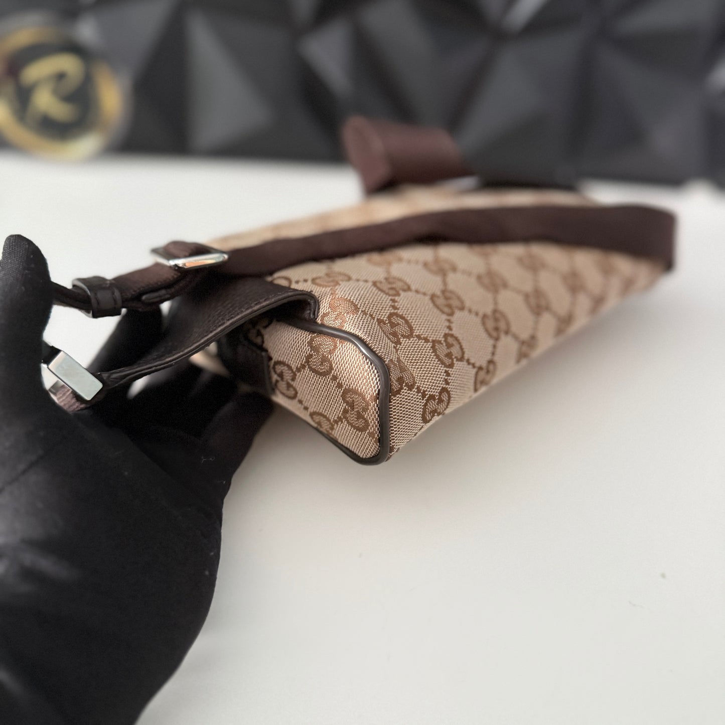 Gucci Canvas Belt Bag / Bumbag