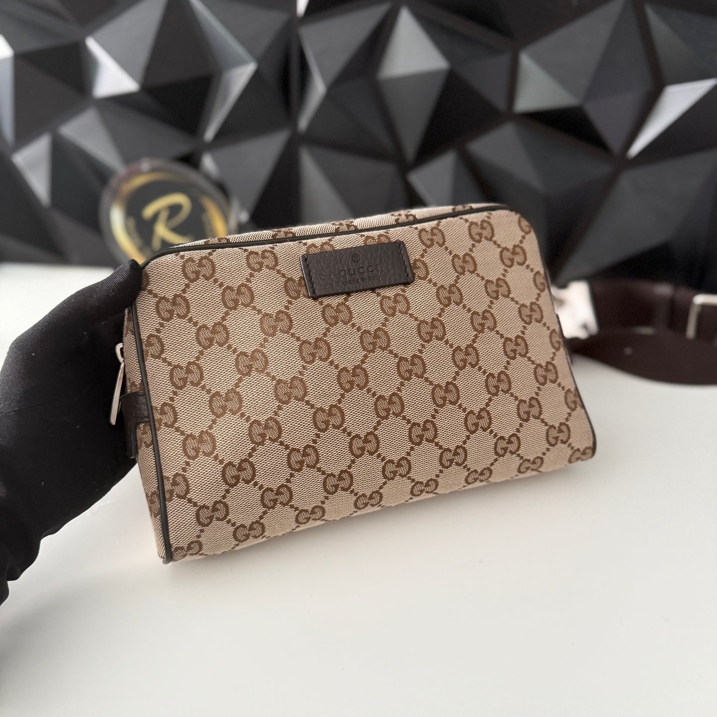 Gucci Canvas Belt Bag / Bumbag