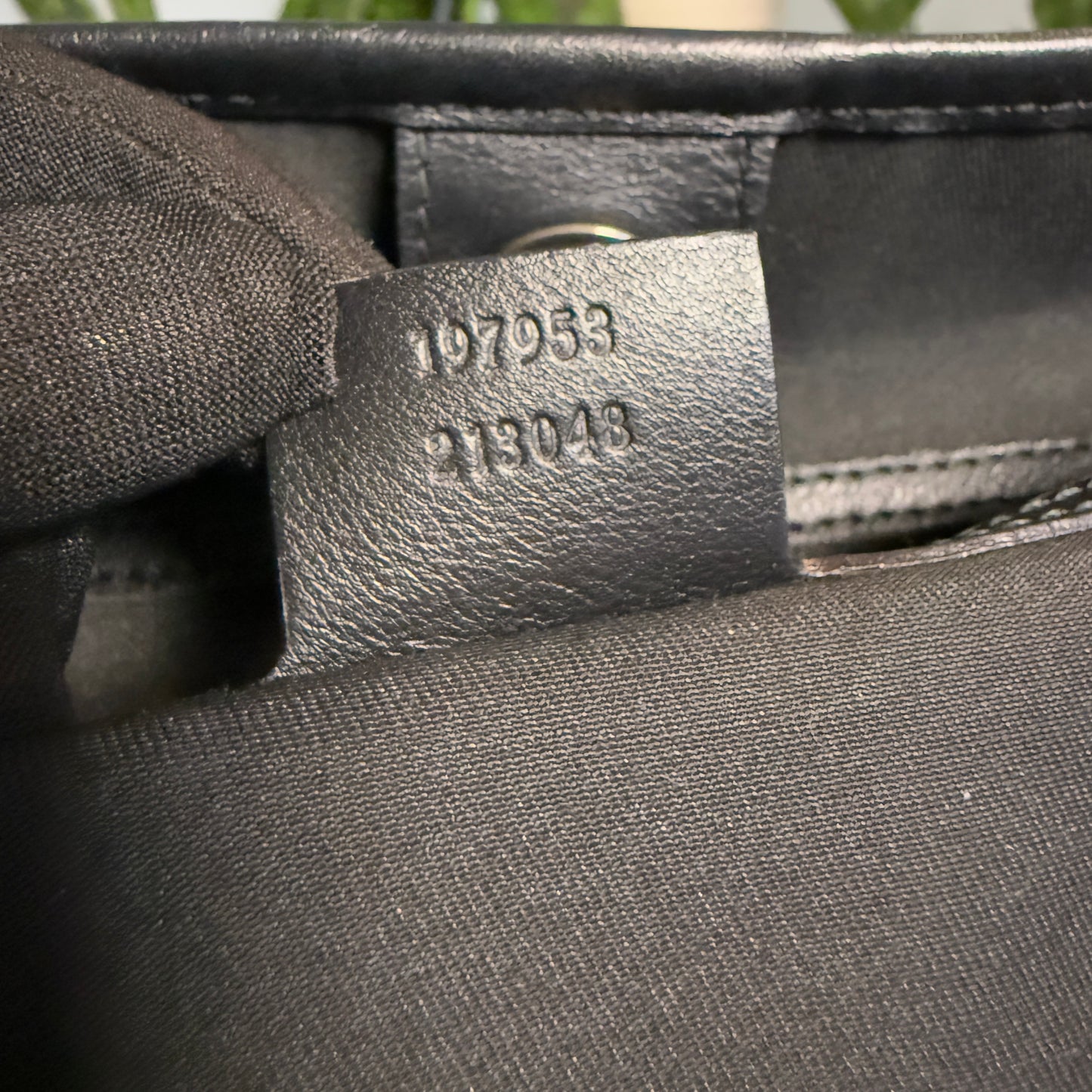 Gucci Crystal & Black Tote