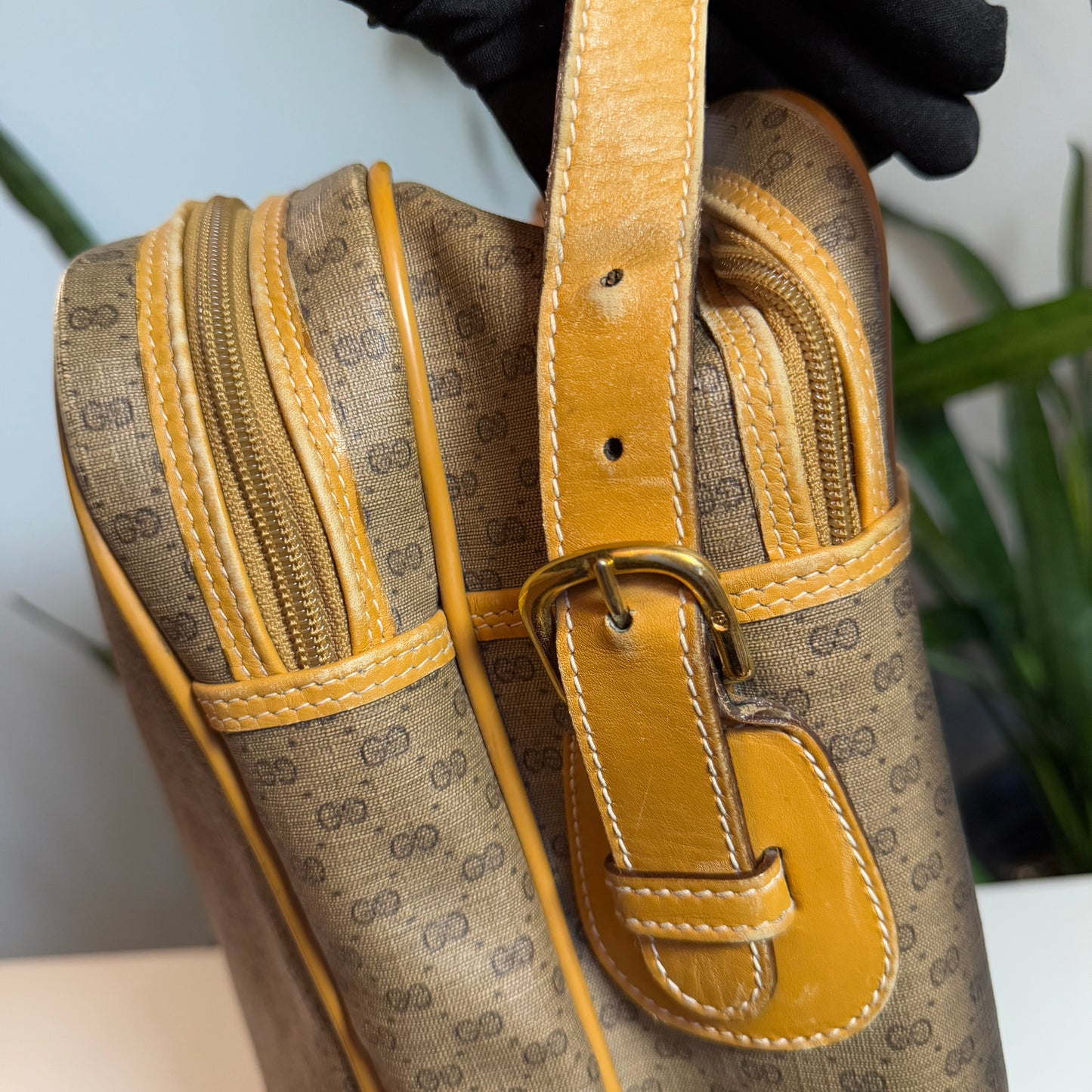 Vintage Gucci Sherry Line Luggage