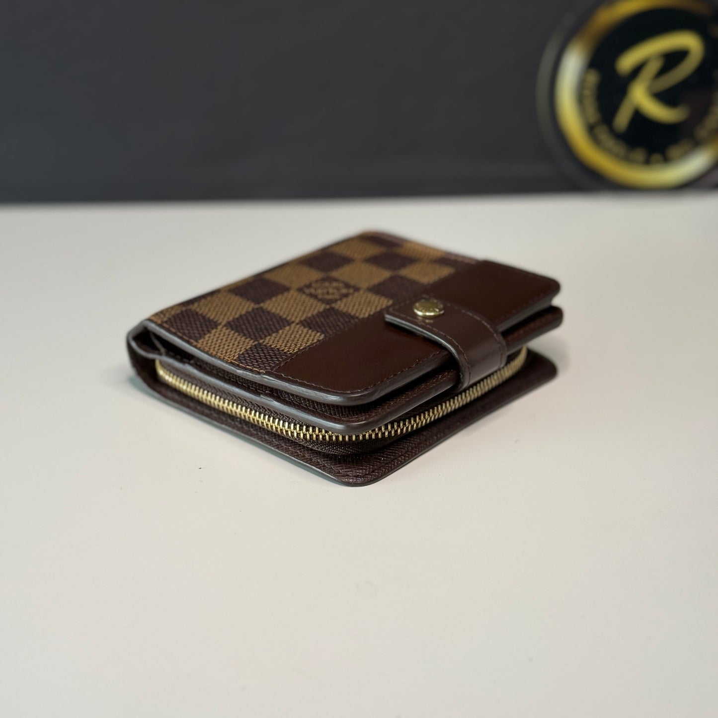 Louis Vuitton Damier Ebene Compact Wallet