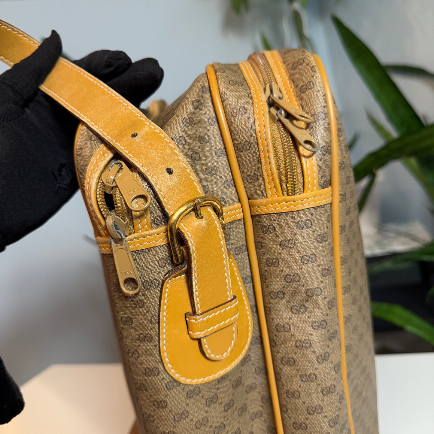 Vintage Gucci Sherry Line Luggage