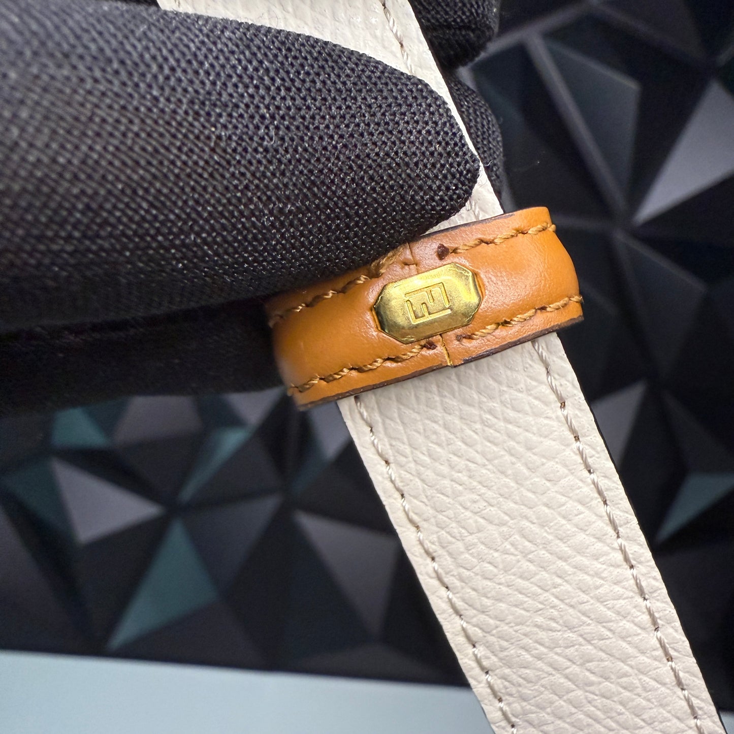 Fendi Reversible Logo Dress Belt