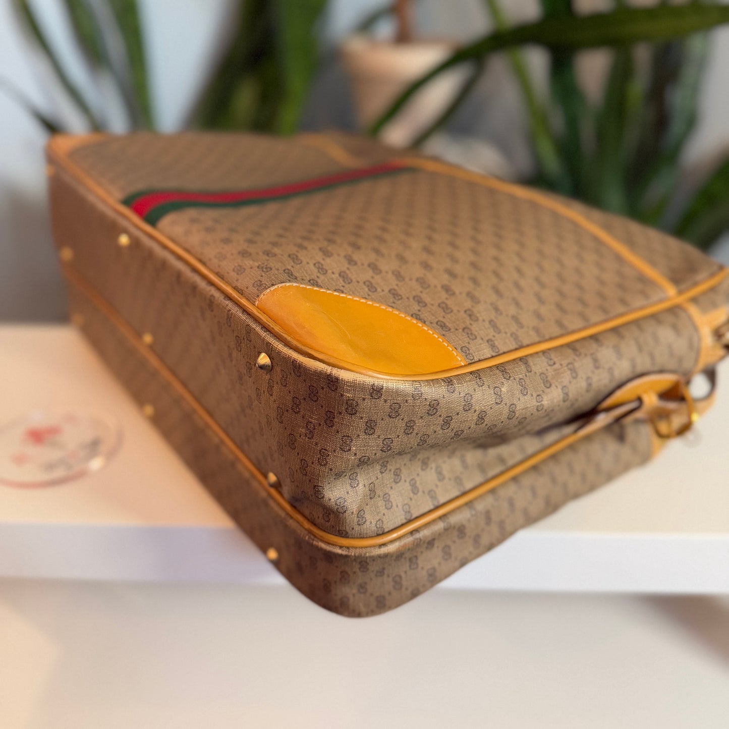 Vintage Gucci Sherry Line Luggage