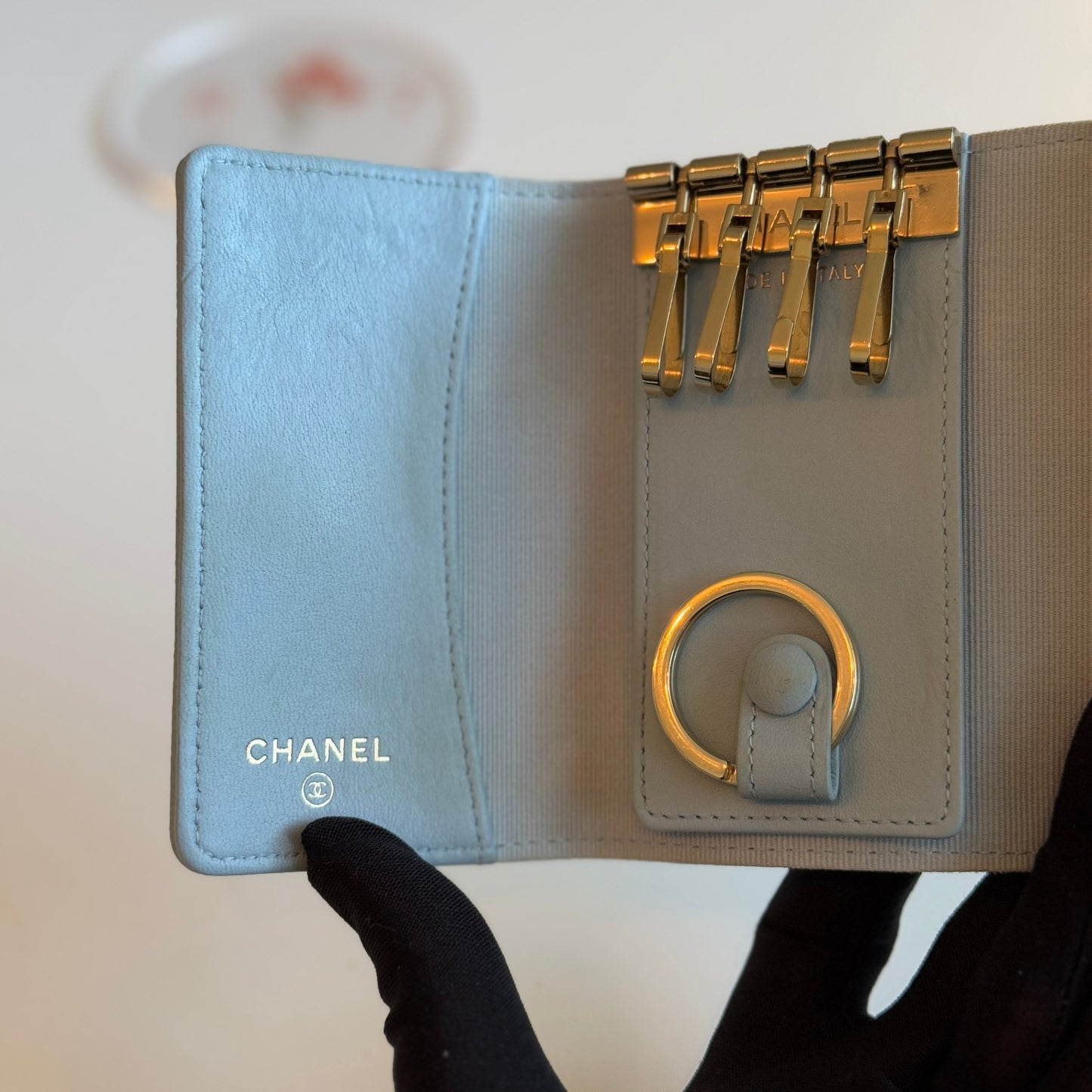 Chanel Camellia Key Cles
