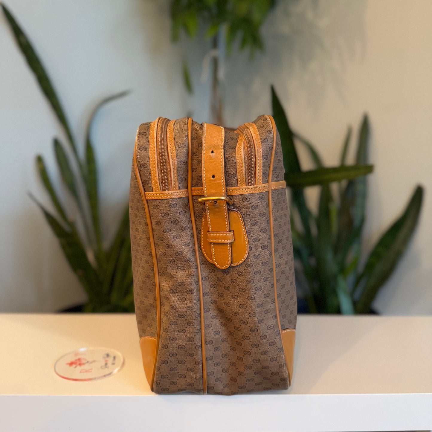 Vintage Gucci Sherry Line Luggage