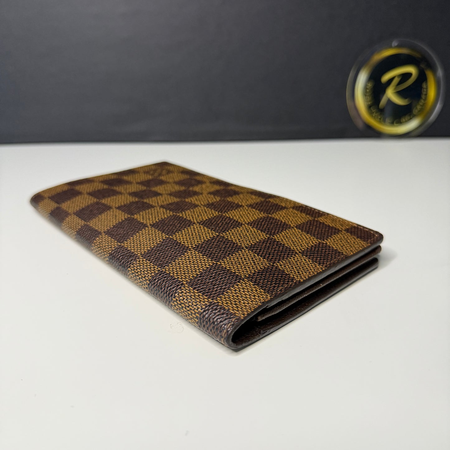 Louis Vouitton Brazza Damier Ebene Long Wallet