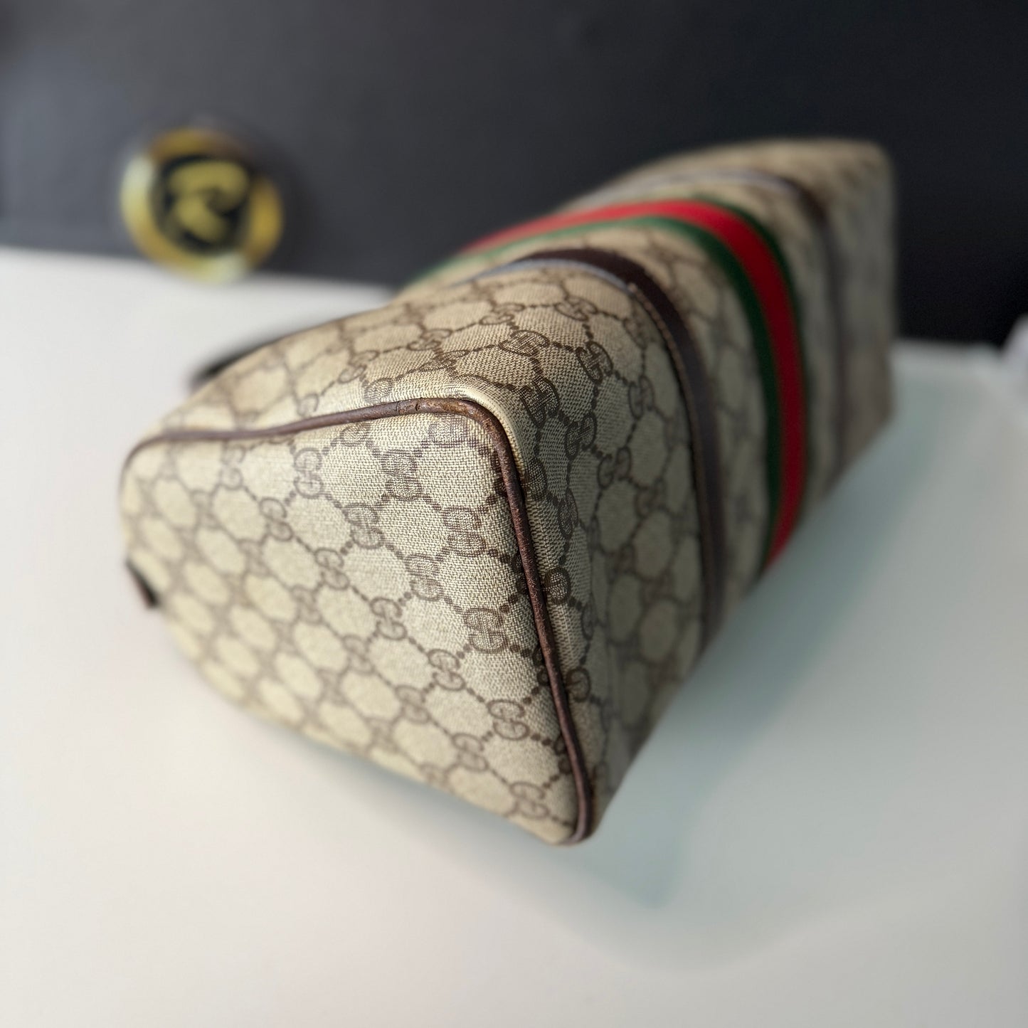 Gucci Sherry Line Boston Bag