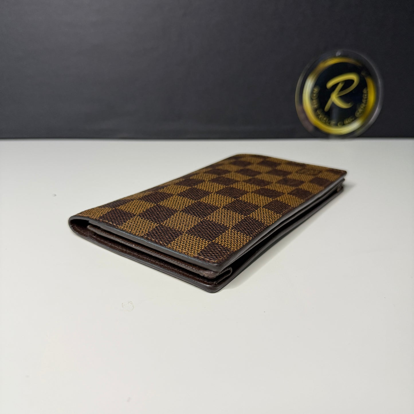 Louis Vouitton Brazza Damier Ebene Long Wallet