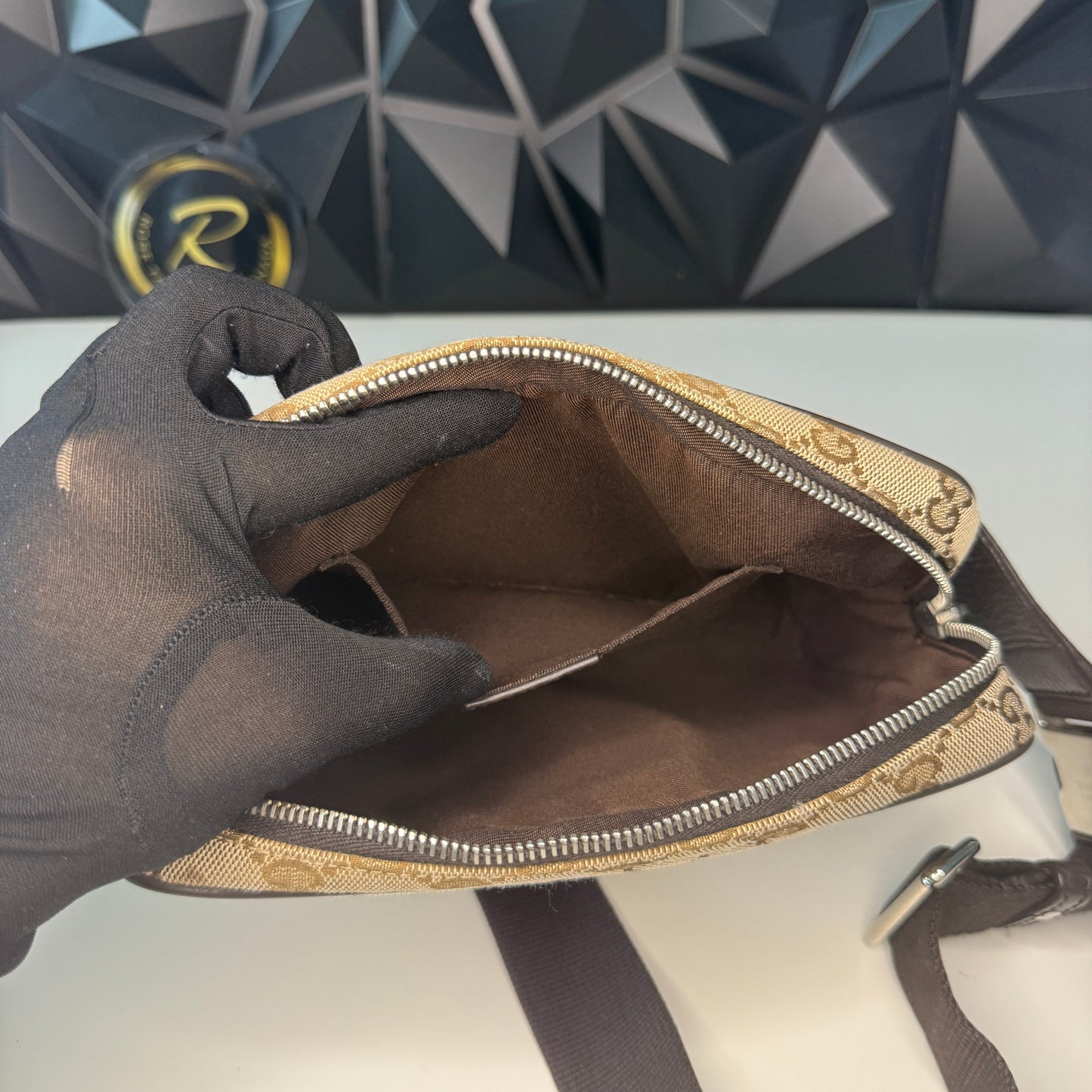 Gucci Canvas Belt Bag / Bumbag