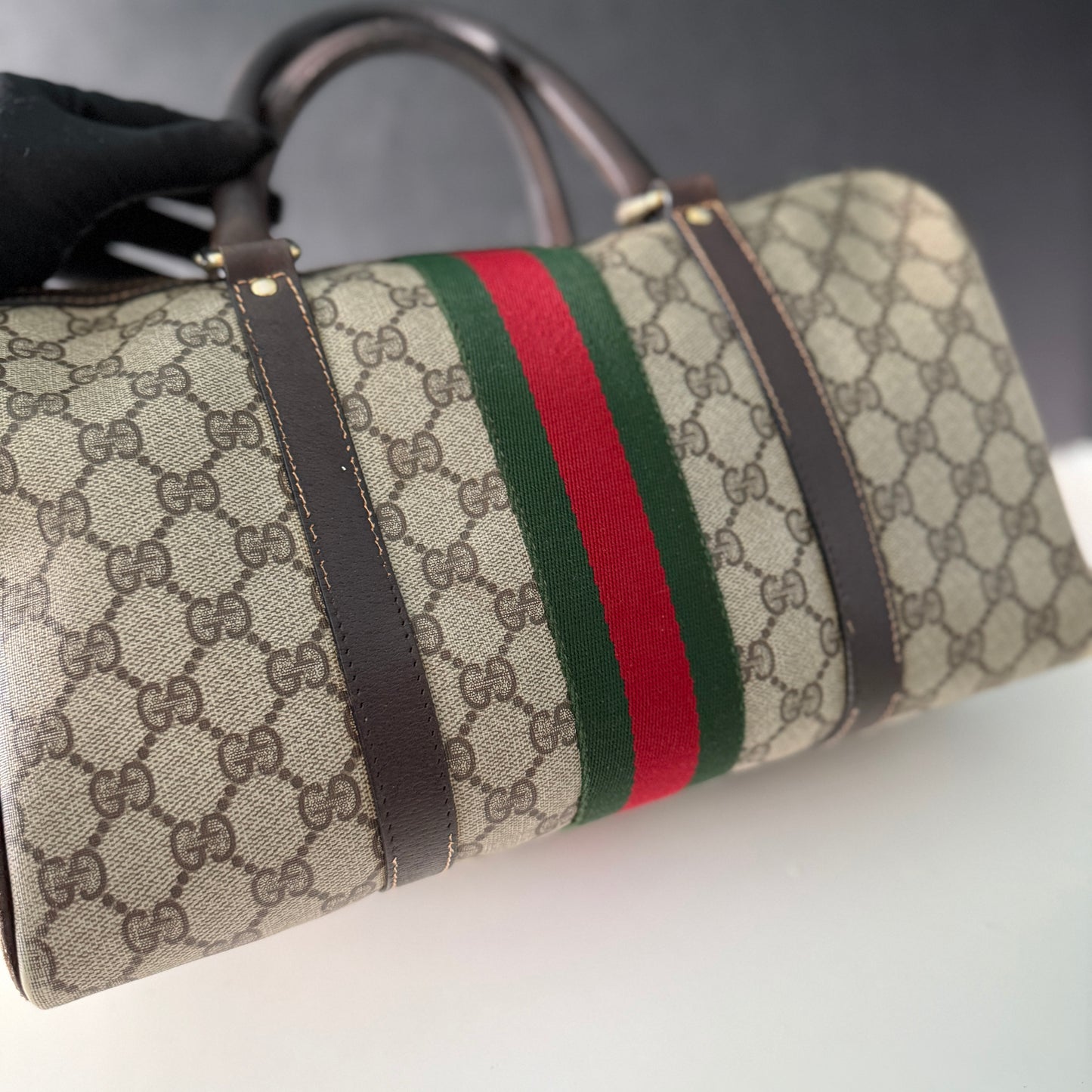 Gucci Sherry Line Boston Bag